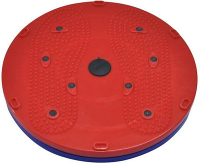 aavoam Tummy Twister Exercise Machine Magnet Balance Rotating Board Waist Twisting Disc Ab Exerciser(Red)