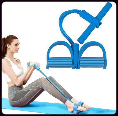 Athlian New_Pull Reducer for Men & Women, Heavy-Duty Rubber for Effective Core Training Ab Exerciser(Blue)