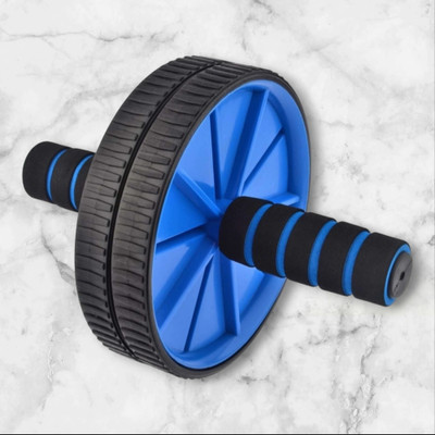 zxxxt Fitness AB Wheel / AB Roller Dual Wheel Core Trainer_125 Ab Exerciser(Blue)