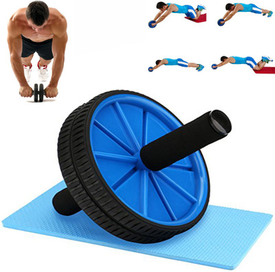 BRTION Ab Exerciser Ab Roller/Abs Carver Thick Knee Pad Abdominal Workout Exercise Ab Exerciser(Multicolor)