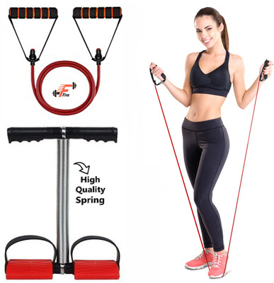 FFive Combo Toning Tube Tummy Trimmer-Abs Exerciser-Waist Trimmer Ab Exerciser Ab Exerciser(Multicolor)