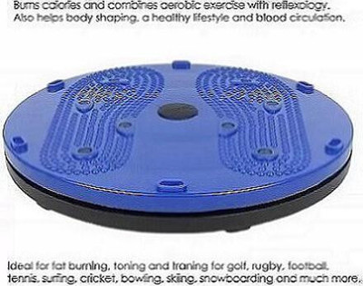 IRONCORE Accupressure Magnetic Twister|Home Gym Ab Exerciser (Blue) Ab Exerciser(Multicolor)