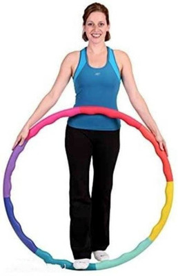 Owlix Silva Hula Hoop Exercise Ring For Fitness Ab Exerciser(Multicolor)