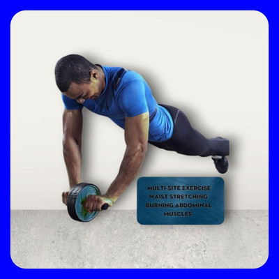 zxxxt Fitness Ab Roller_414 Ab Exerciser(Multicolor)