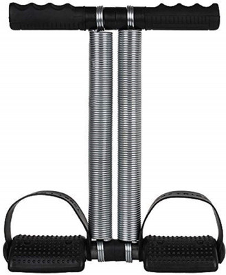 BKCFREEZE Tummy Trimmer With DOUBLE Steel Spring Ab Exerciser (Black) Ab Exerciser(Black, Silver)