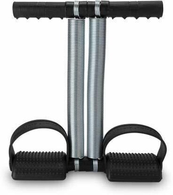 LIVOX tummy trimmer with Double spring and soft grip handle Ab Exerciser(Black, Silver)