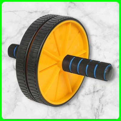 zxxxt Fitness AB Wheel / AB Roller Dual Wheel Core Trainer_713 Ab Exerciser(Multicolor)
