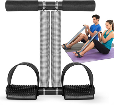 Lakhdatar Enterprises Double Spring Tummy Trimmer Ab Exerciser(Black)
