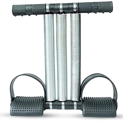 FITZILLA Tummy Trimmer Triple Spring Ab Exerciser Multipurpose Fitness Equipment-Unisex Ab Exerciser(Black)