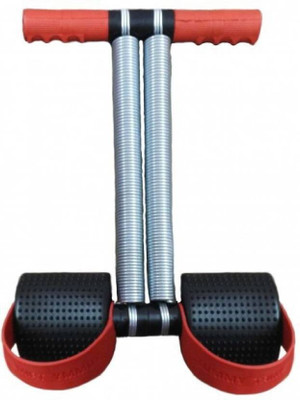 Khargadham RED AND BLACK Tummy Trimmer With DOUBLE Steel Spring Burn Off Calories Ab Exerciser(Red)
