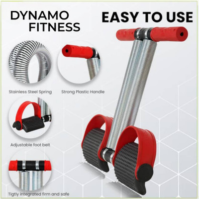 Dynamo Combo Tonning Tube with Red Belt Ab Exerciser Ab Exerciser(Multicolor)