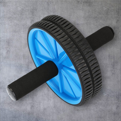zxxxt Fitness AB Wheel / AB Roller Dual Wheel Core Trainer_39 Ab Exerciser(Blue)