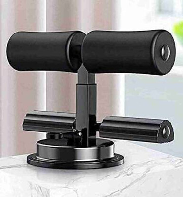 WAIRIT Sit-ups and Push-ups Assistant Device Lose Weight Gym Workout Sit-up Bar W355 Ab Exerciser(Black)