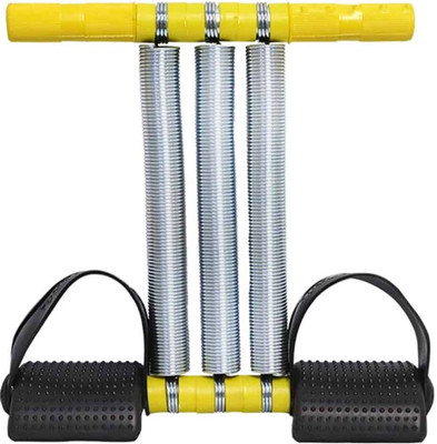 JAIGEET Triple Spring Tummy Trimmer Ab Exerciser for Men & Women-Fitness Equipment Ab Exerciser(Multicolor)