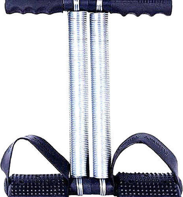 gamers hub Double spring tummy trimmer ab exerciser for men_Tummy Trimmer_166_AB Ab Exerciser(Black)