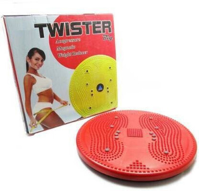 IRONCORE Fit Twister Dynamic Acupressure Disc (Red) Ab Exerciser Ab Exerciser(Red)