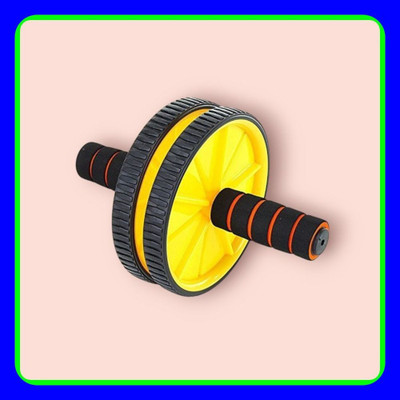 zxxxt Fitness Ab Roller_991 Ab Exerciser(Yellow)