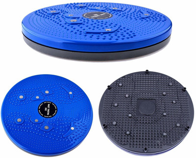 IRONCORE Tummy Twister Exercise Machine Magnet Balanc Rotat Board Waist Twisting Disc8 Ab Exerciser(Multicolor)