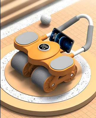 PIXNA Arrival Exercise Ab Wheel Roller Fitness Abdominal Ab Exerciser(Multicolor)
