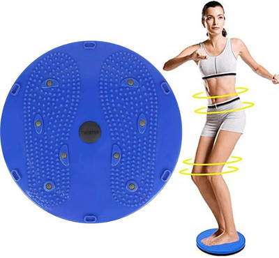 Batlow Tummy Twister Ab Roller Exerciser & Belly Fat Reducer for Men & Women Ab Exerciser(Multicolor)