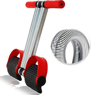 HOC Highly Elastic Steel Double Spring Multipurpose Tummy Trimmer-Ab Exerciser Ab Exerciser(Multicolor)