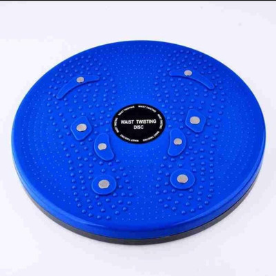 BKCFREEZE 5 in 1 tummy twister Waist Disc Acupressure With Magnets Reflexology Ab Exerciser(Blue)