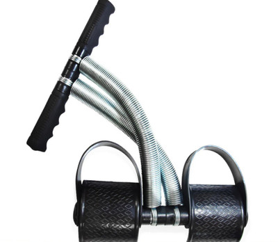 Oddish Tummy Trimmer with Double Spring for Burn Calories & Tone Muscles Ab Exerciser(Black)