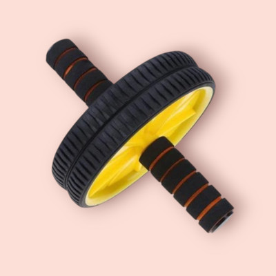Y2M Fitness AB Wheel / AB Roller Dual Wheel Core Trainer_355 Ab Exerciser(Multicolor)
