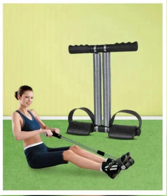 HOUSE OF COMMON Effective Tummy Trimmer with Double Spring for Burn Calories & Tone Muscles Ab Exerciser(Black)