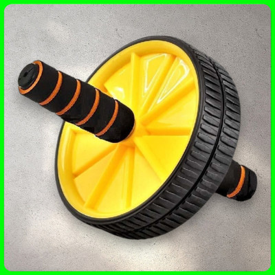 zxxxt Fitness AB Wheel / AB Roller Dual Wheel Core Trainer_898 Ab Exerciser(Multicolor)