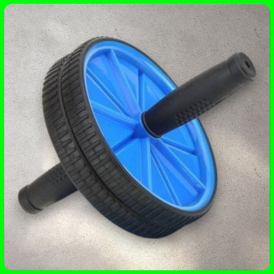 zxxxt Fitness AB Wheel / AB Roller Dual Wheel Core Trainer_882 Ab Exerciser(Black, Blue)
