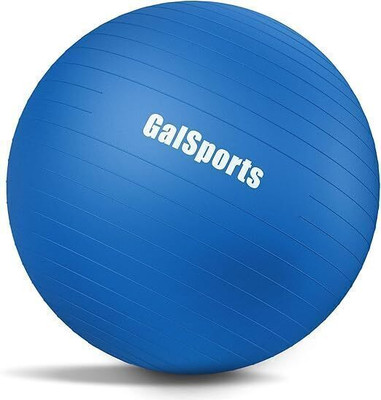 GalSports Pregnancy Yoga Exercise Birth Ball Delivery,Training,Fitness,with Quick Pump Ab Exerciser(Blue)
