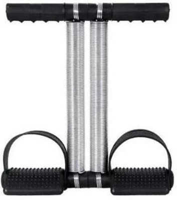 zxxxt Tummy Trimmer 14 INCH LONG Double Spring for Men & Women Ab Exerciser(Black, Silver)