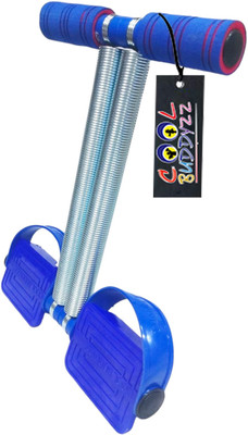 Cool Buddyzz Double Spring Tummy Trimmer For Men & Women Ab Exerciser(Blue, Blue)
