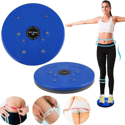 Jhaenterprise Tummy Trimmer + Tummy Twister Combo Home Men's and Women's PACK 2 Ab Exerciser(Multicolor)