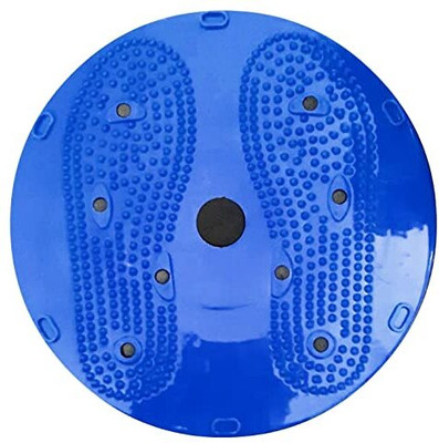 BoldFire 2 in 1 tummy twister cum acupressure mat with magnets for Ab Exerciser(Blue)