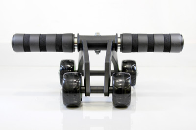 KBCCRAZY 4 Wheel Ab Roller Abdominal Trainers with Knee Pad Exercise Wheel for Home Gym Ab Exerciser(Green)