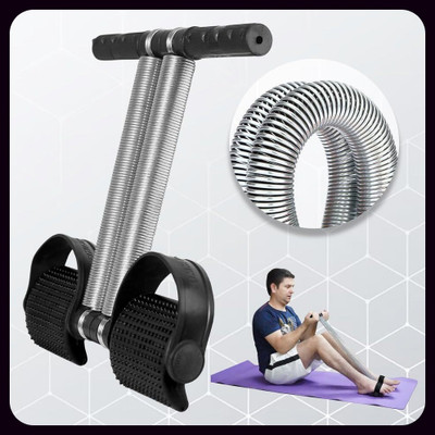 Athlian New_Double Tummy Trimmer - Ab Exercise Equipment for Home Workouts Ab Exerciser(Black)