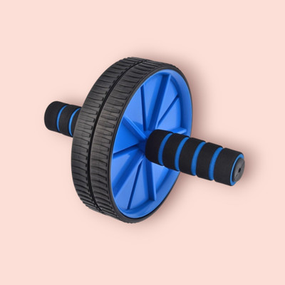 zxxxt Fitness AB Wheel / AB Roller Dual Wheel Core Trainer_370 Ab Exerciser(Blue)