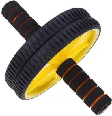 HOUSE OF COMMON by Flipkart Double Wheel Ab Roller Gym For Exercise Fitness Equipment Workout Ab Exerciser(Multicolor)