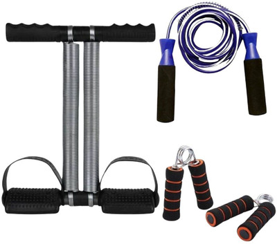 AMTAX FITNESS COMBO OF HOME GYM Ab Exerciser(Multicolor, Red)