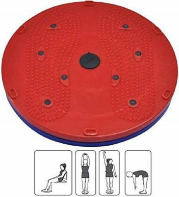 gamers hub PRDHealth Care India Big Disc Tummy Trimmer Twister Power Mat Ab Exerciser Ab Exerciser(Red)