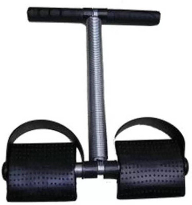 gamers hub Tummy Trimmer with Single spring and soft grip handle Ab Exerciser(Silver)