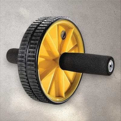 Y2M Fitness AB Wheel / AB Roller Dual Wheel Core Trainer_267 Ab Exerciser(Multicolor)