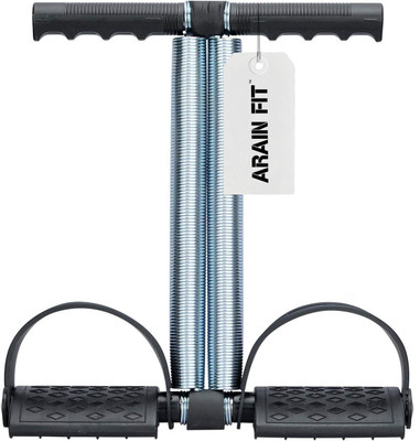 ArainFit Spring Tummy Trimmer Men and Women for Abs Workout Stomach Exercise Machine Ab Exerciser(Black)