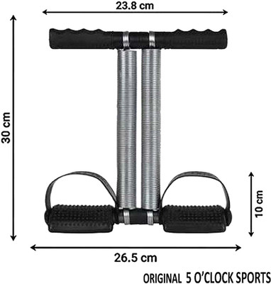 CF SPORTS Double Spring Waist Trimmer for Fat Burning & We_Tummy Trimmer_218_AB Ab Exerciser(Multicolor)