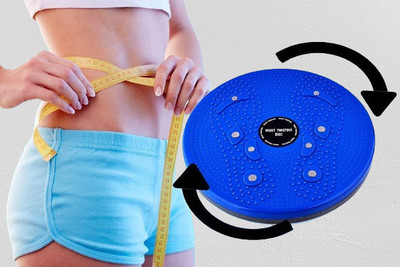 HOUSE OF COMMON Tummy Twister Exercise Machine Magnet Balanc Rotat Board Waist Twisting Disc35 Ab Exerciser(Multicolor)