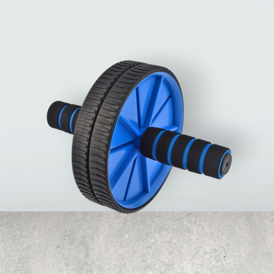 zxxxt Fitness AB Wheel / AB Roller Dual Wheel Core Trainer_470 Ab Exerciser(Blue)