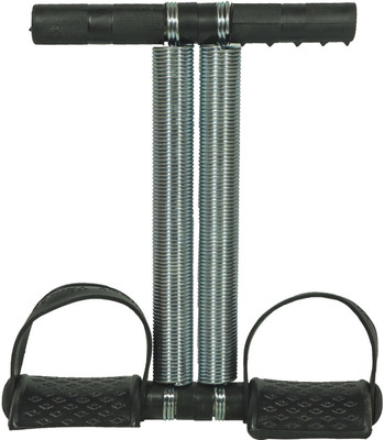 BKCFREEZE DOUBLE STEEL SPRING TUMMY TRIMMER Ab Exerciser(Black)