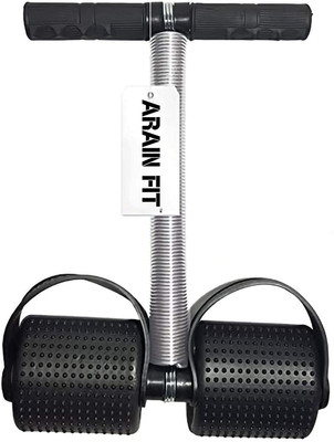 ArainFit Spring Tummy Trimmer Men and Women for Abs Workout Stomach Exercise Machine Ab Exerciser(Black)